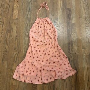 NWT Wild Fable Floral Halter Mini Dress